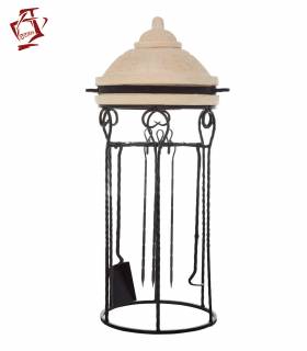 Amphora / Amfora Ständer für Tandoor-Deckel