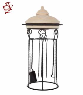 Amphora / Amfora Ständer für Tandoor-Deckel