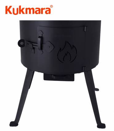 Feuerofen Utschak Feldküche für Gulaschkessel 30 Liter, H: ca. 70 cm, Ø ca. 40,8 cm, Kukmara