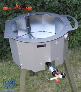 SET Feuerofen Utschak mit Hockerkocher 10,5 kW, Tagan GLTG-38-10,5, Gaskocher Tisch