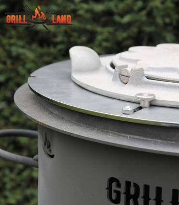 Grill-Land Adapter-Ring für Waffeleisen und Kazans