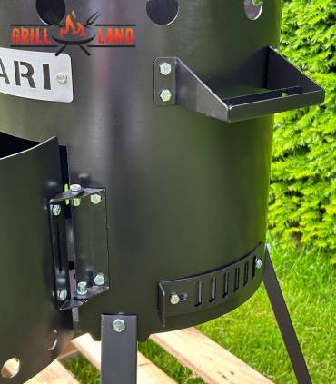 Feuerofen Utschak/Utchak Robari mit 2 Ablagen für Kazan 8 - 10 Liter, Feldküche, Feuertonne für Feuerplatte