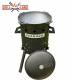 SET Feuerofen Utschak Robari U36 mit Kazan Gusseisen 15 Liter Robari mit Deckel aus Gusseisen