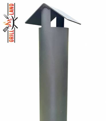 Feuerofen Utschak/Utchak Robari 40 cm mit Schornstein US40E für Kazan 12 - 15 Liter, Feldküche, Feuertonne für Feuerplatte