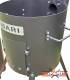 Feuerofen Utschak/Utchak Robari 40 cm mit Schornstein US40E für Kazan 12 - 15 Liter, Feldküche, Feuertonne für Feuerplatte