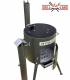 Feuerofen Utschak/Utchak Robari 40 cm mit Schornstein US40E für Kazan 12 - 15 Liter, Feldküche, Feuertonne für Feuerplatte