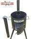 Feuerofen Utschak/Utchak Robari 40 cm mit Schornstein US40E für Kazan 12 - 15 Liter, Feldküche, Feuertonne für Feuerplatte